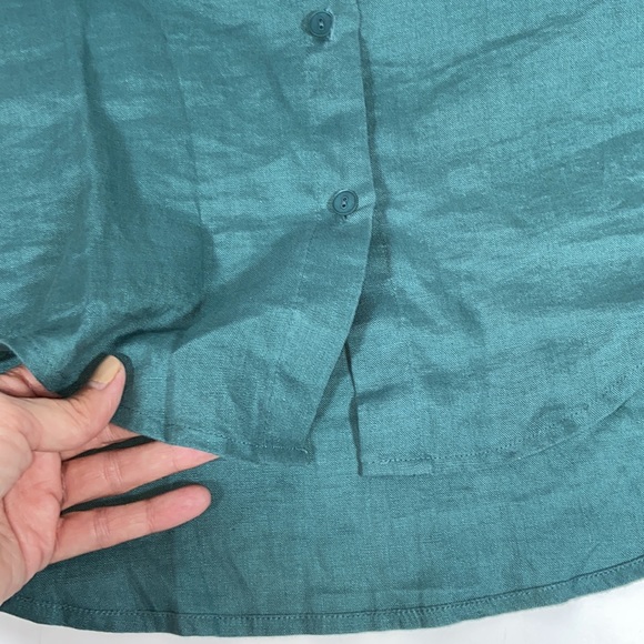 Eileen Fisher Mandarin Collar Tunic - Picture 9 of 12